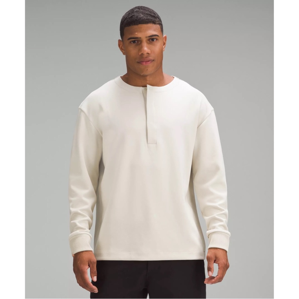 Lululemon Softstreme Oversized Fit Long Sleeve Henley Tee